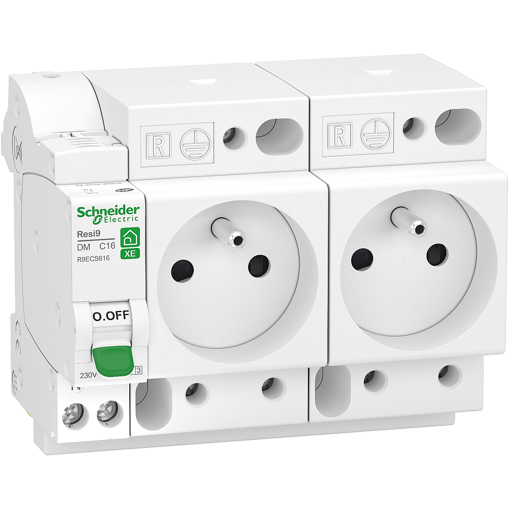 Combi disj+PC 1P+N 16A C